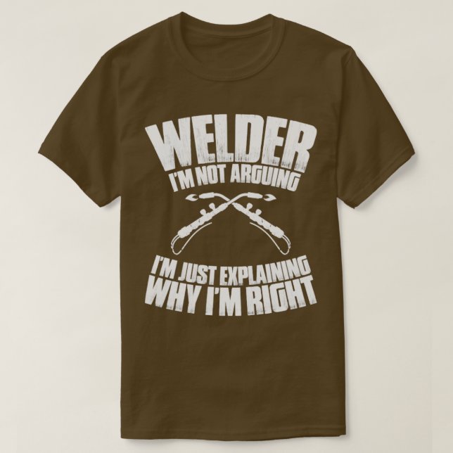 Welder Operator Welding Coded Welder29 T Shirt (Design framsida)