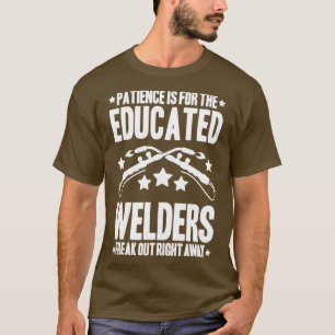 Welder Operator Welding Coded Welder60 T Shirt