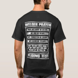 WELDER PRAYER T SHIRT