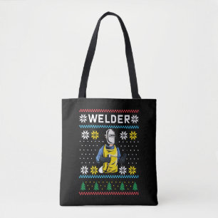 Welder Sticka Ugly jul Sweater Gift Tygkasse