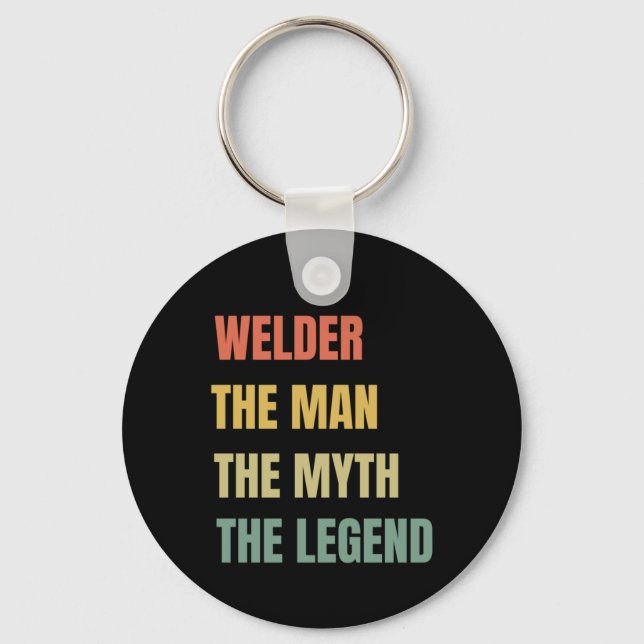 Welder the Man Nyckelring (Framsida)