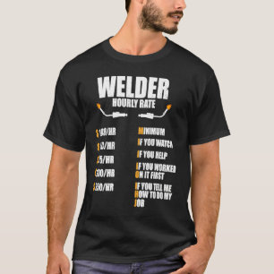 Welder Timrate Welding Worker Metalworking T Shirt