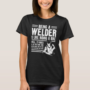 Welder Welder Welder Vintage är som Ridi T Shirt