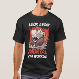 Welder Welding Metall Worker, se på gatuängen jag T Shirt