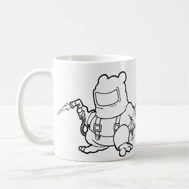 welderbäver kaffemugg (Vänster)