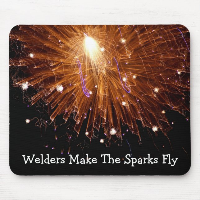 Welders gör Sparksflugan 2 Mousepad Musmatta (Framsidan)