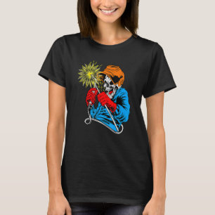 Welding Arc Welder Skeleton Skull Tig Gas Welding T Shirt
