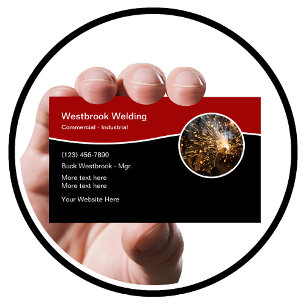 Welding Construction Services Visitkort
