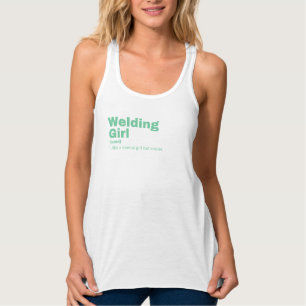 Welding Girl - Welding Linne Med Racerback