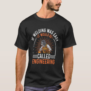 Welding Manar Pappa Welder Worker Welding Welding T Shirt