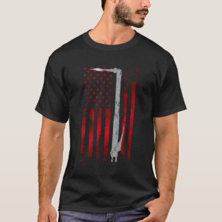 Welding Patriotic Usa American Flagga Welder T Shirt