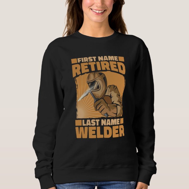 Welding Retiree  Metal Worker Retired Welder  3 T Shirt (Framsida)