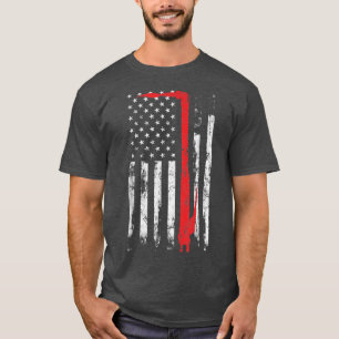 Welding Vintage Patriotic USA American Flagga Weld T Shirt