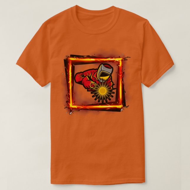 Welding Welders Job Welder Weld Weld T Shirt (Design framsida)