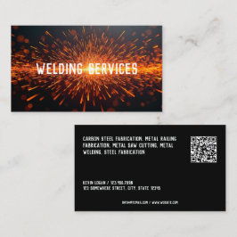 Welfare Services-Anpassningsbar QR Visitkort