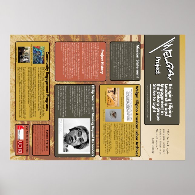 Welga! Projekt Poster (Framsidan)