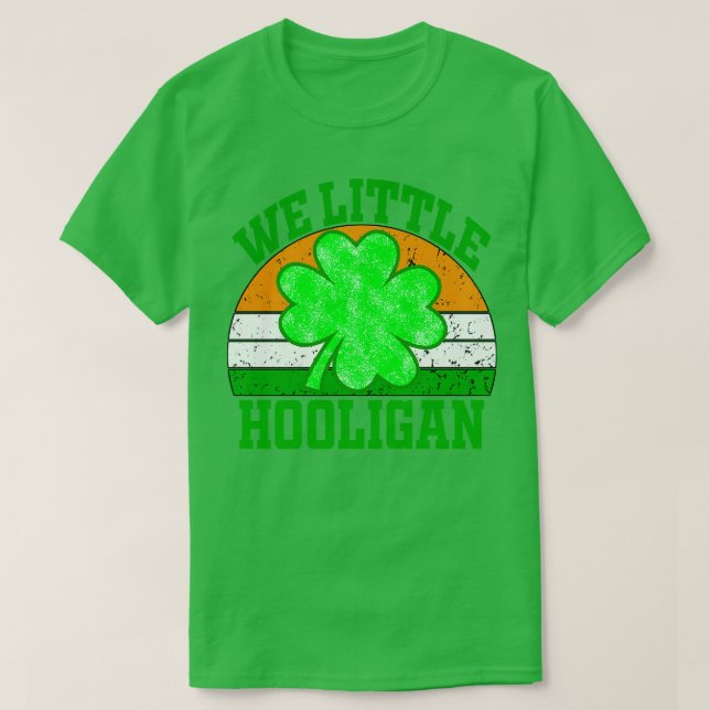 WeLittle Hooligan Funny St patricks day T Shirt (Design framsida)