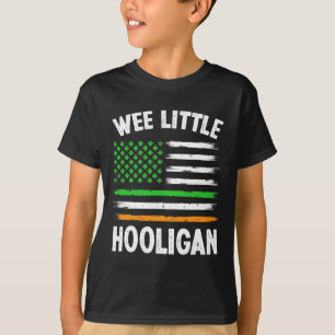 WeLittle Hooligan Roligt St patrick's day Shamrock T Shirt