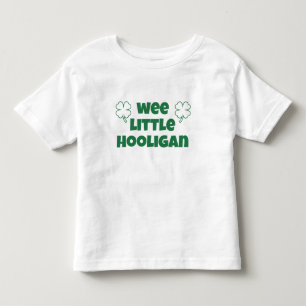 WeLittle Hooligan Småbarn St patrick's day Grönt T Shirt