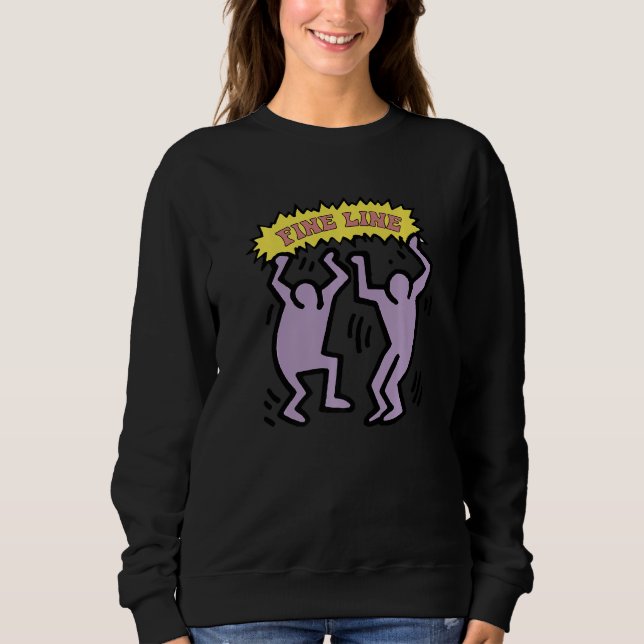 We'll Be A Fine Living Fineline Lets Dancer Now Mu T Shirt (Framsida)