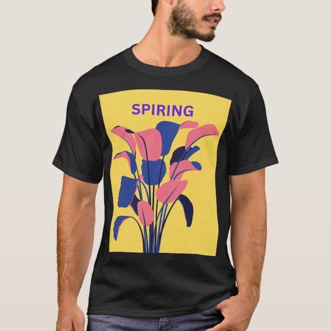 WELL COME SPRING T SHIRT (Framsida)