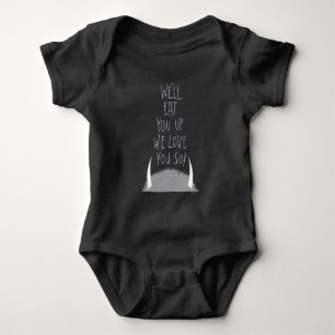 We'll Eat You Up We Love You So! - Blå T Shirt