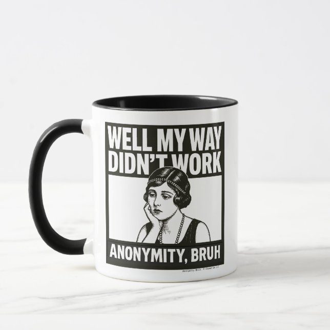 Well My Way Didn't Work - Female - Mug Mugg (Vänster)