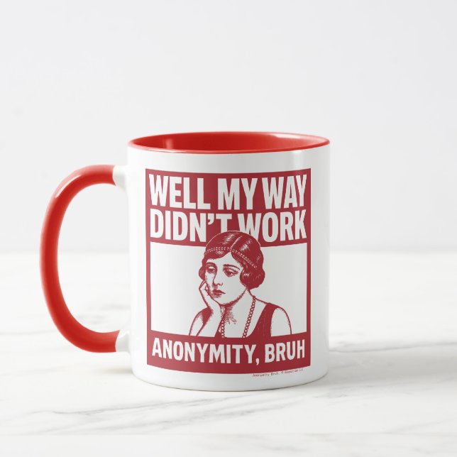 Well My Way Didn't Work - Female - Mug Mugg (Vänster)