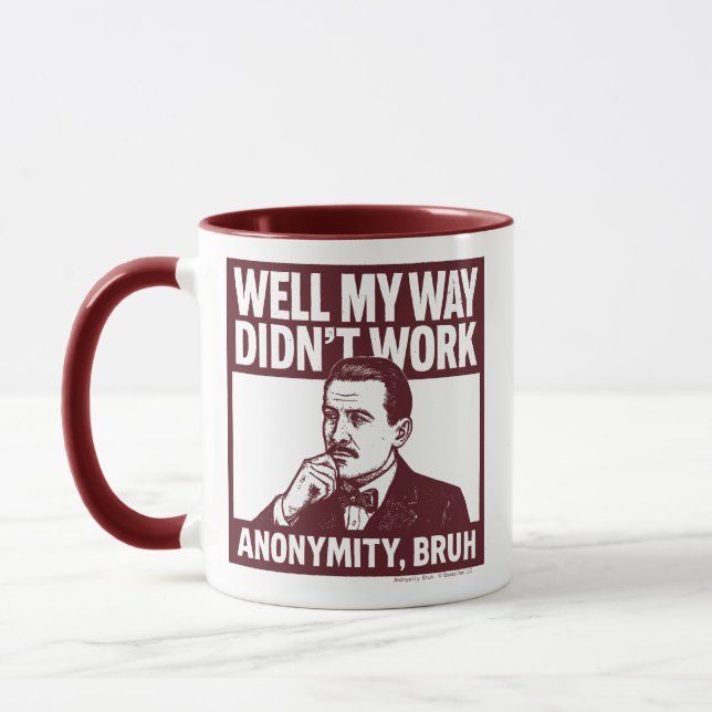 Well My Way Didn't Work - Male - Mug Mugg (Vänster)