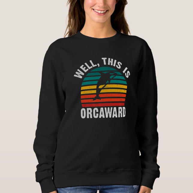 Well this is Orcaward  Orca Whale T Shirt (Framsida)