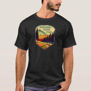 Welland Canal Trail Ontario Kanada Färger T Shirt