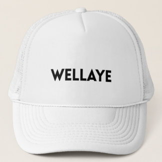Wellaye Logo Svart Keps