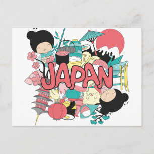 Wellcoda Japan Culture Asia Parad Life Vykort