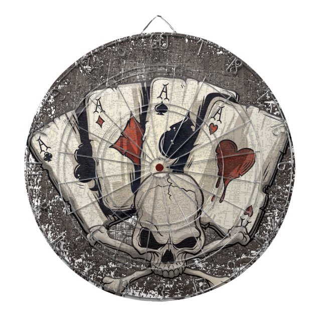 Wellcoda överdängare som leker kortskallekasinot piltavla (Framsidan)