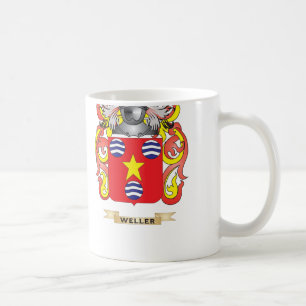 Weller familjvapensköld (vapenskölden) kaffemugg