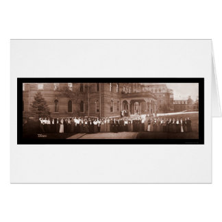 Wellesley College MORSA Photo 1903 Hälsningskort