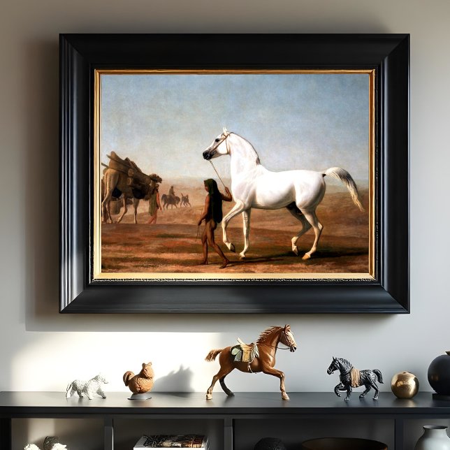 Wellesley Grått Arabian av Jacques Agasse Poster (Skapare uppladdad)