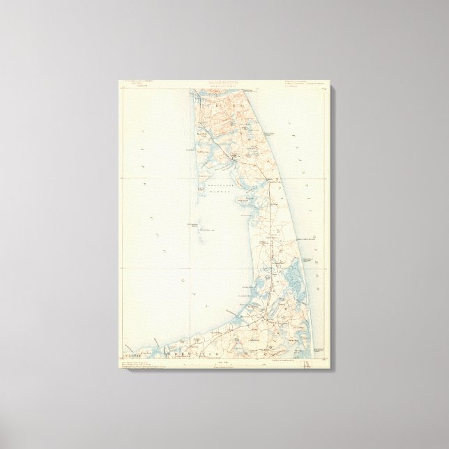 Wellflotta, Massachusetts Canvastryck (Framsida)