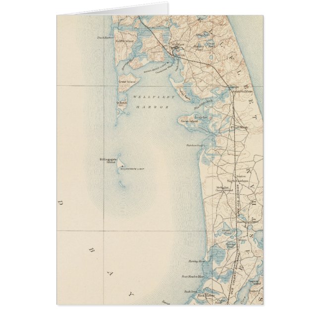 Wellflotta, Massachusetts Hälsningskort (Framsidan)