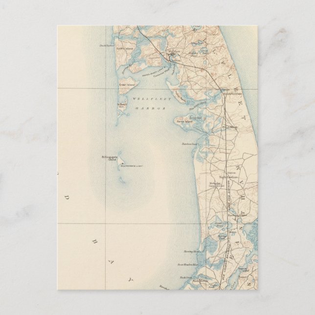 Wellflotta, Massachusetts Vykort (Framsida)