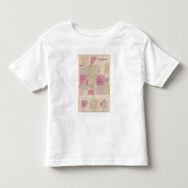 Wellington, Beaumont, Brainar, D och Benton, Tee Shirt (Framsida)