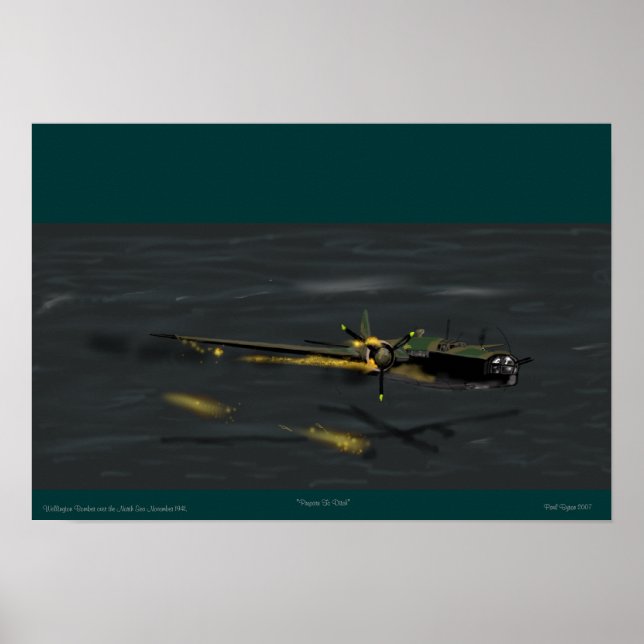 Wellington Bomber Poster (Framsidan)