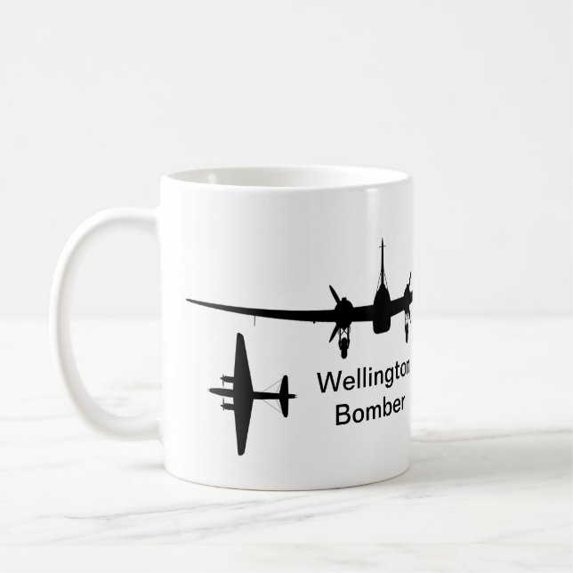 Wellington Bomber, Silhouette Mugg (Vänster)