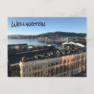 wellington-hamn vykort