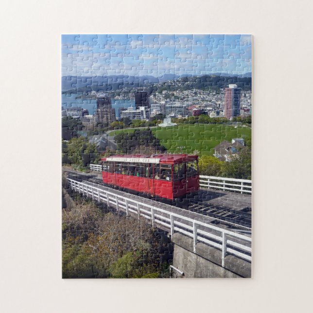 wellington-kabelbil pussel (Vertikal)