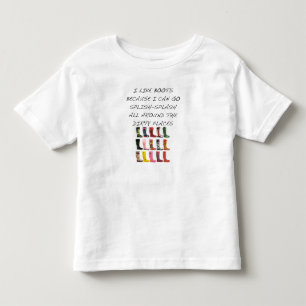 Wellington kängor tee shirt