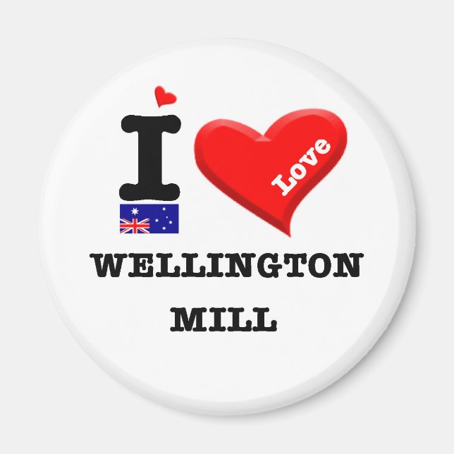 WELLINGTON MILL - I Kärlek Magnet (Framsidan)