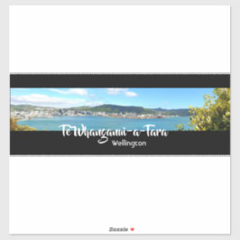 WELLINGTON NEW ZEALAND Te Whanganui-a-Tara SCENIC Klistermärken