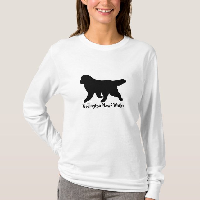 Wellington Newf arbeten Tee Shirt (Framsida)