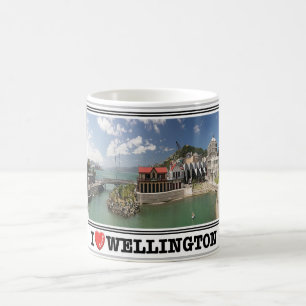 Wellington - Nya Zeeland - I Kärlek - Kaffemugg